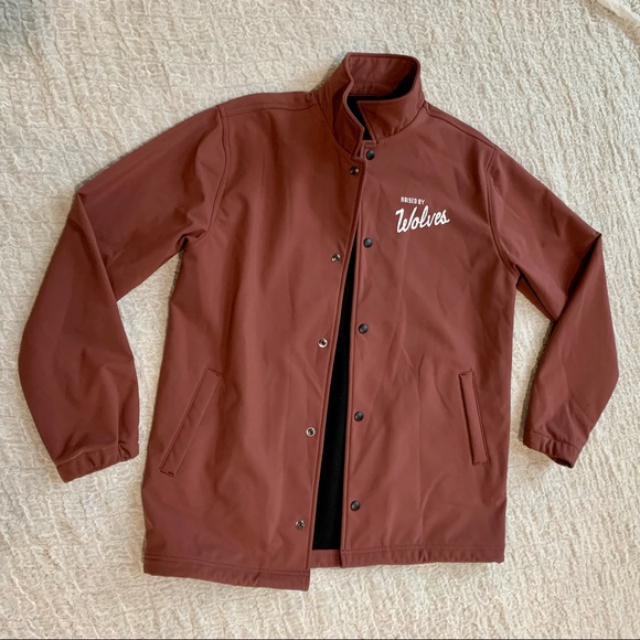 Varsity Coaches Jacket in Rose Brown
Raised by Wolves - Picture 7 of 10